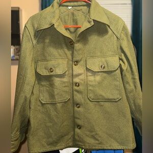 Vintage Military Wool Jacket